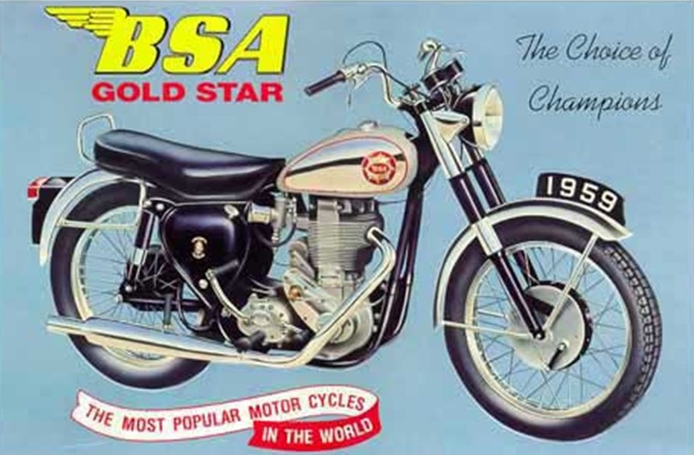 BSA gold star