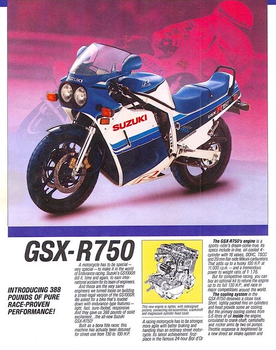 suzuki
              gsx-r750f