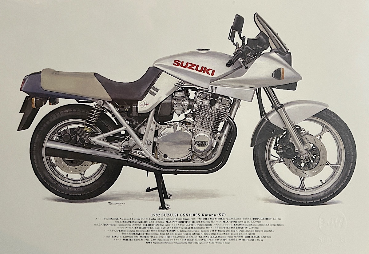 suzuki GSX110SZ Katana