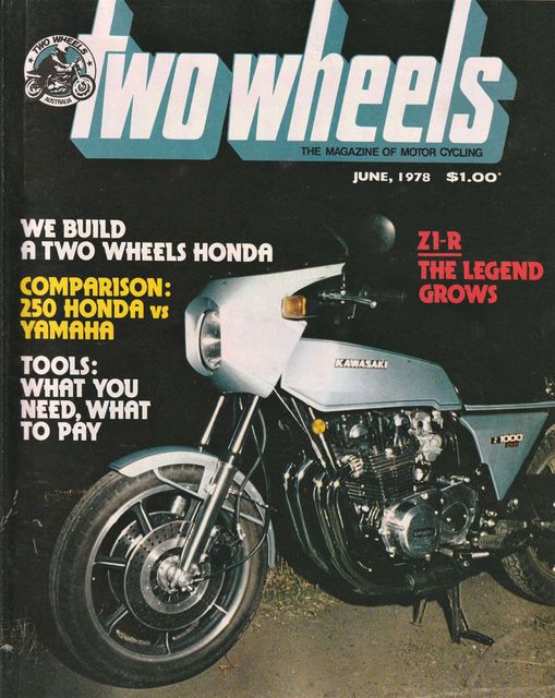 kawasaki z1-r two wheels