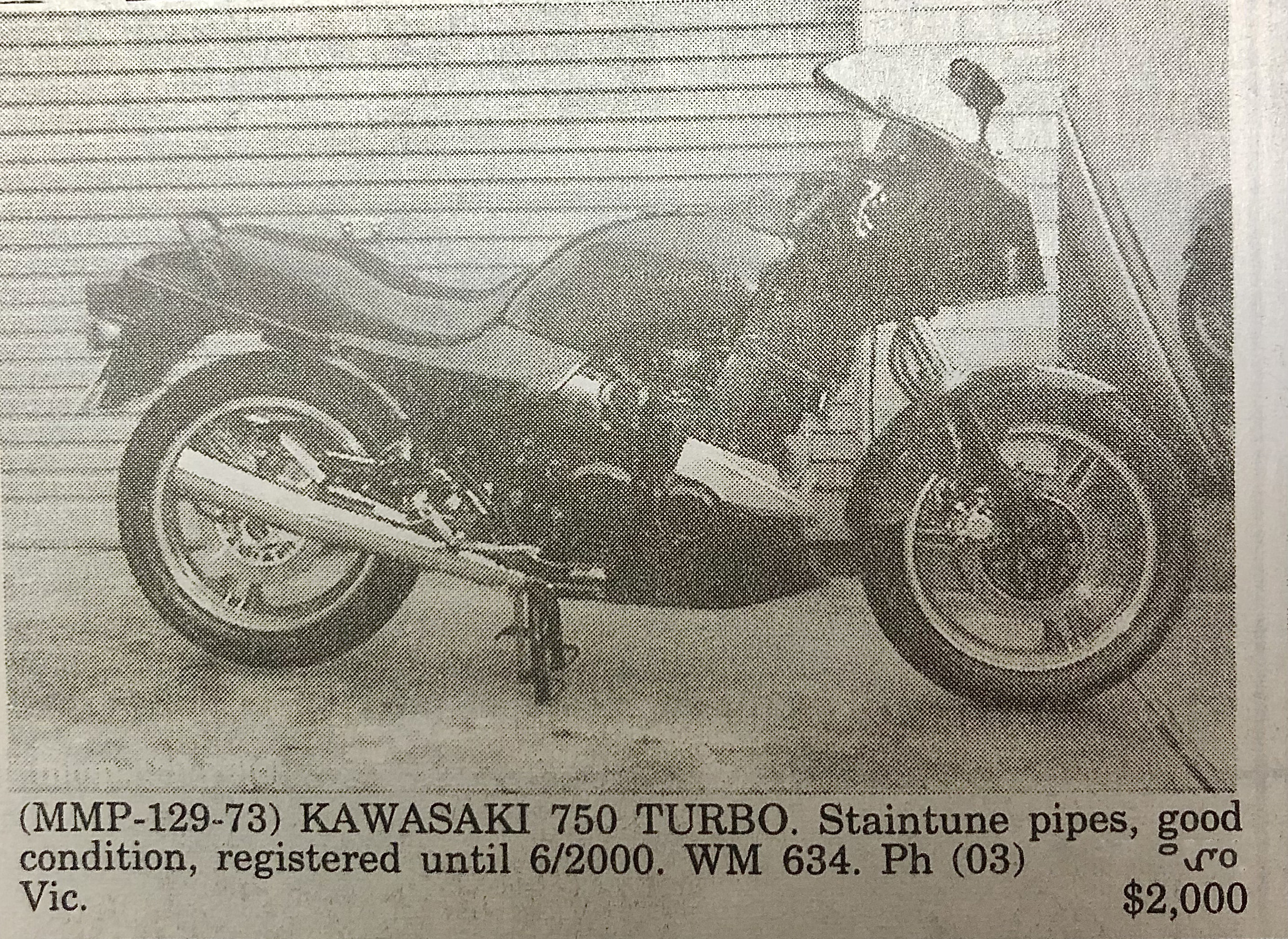 Kawasaki
              Gpz750 turbo