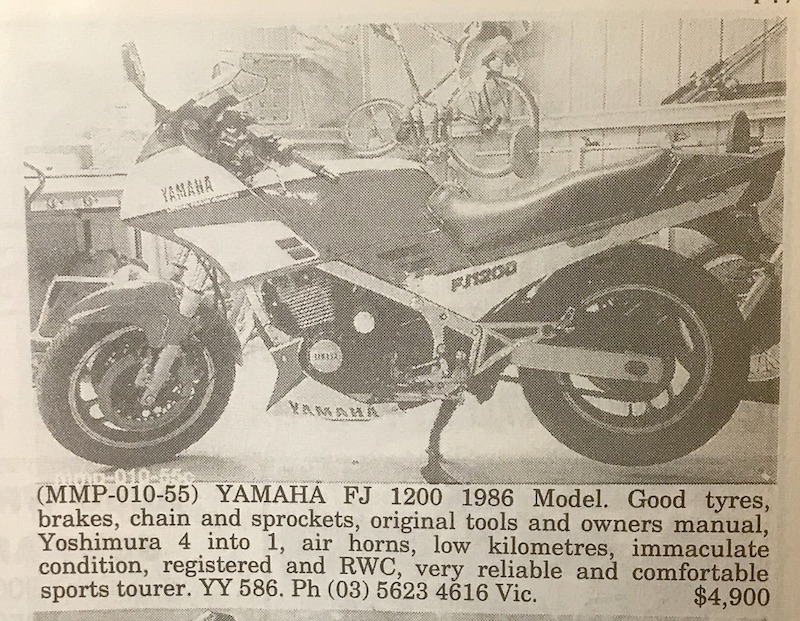Yamaha FJ1200