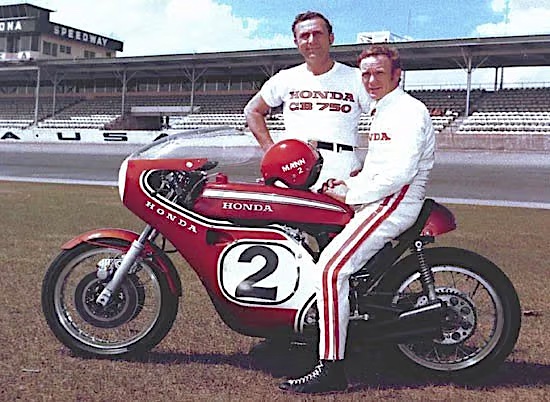 dick mann
              honda