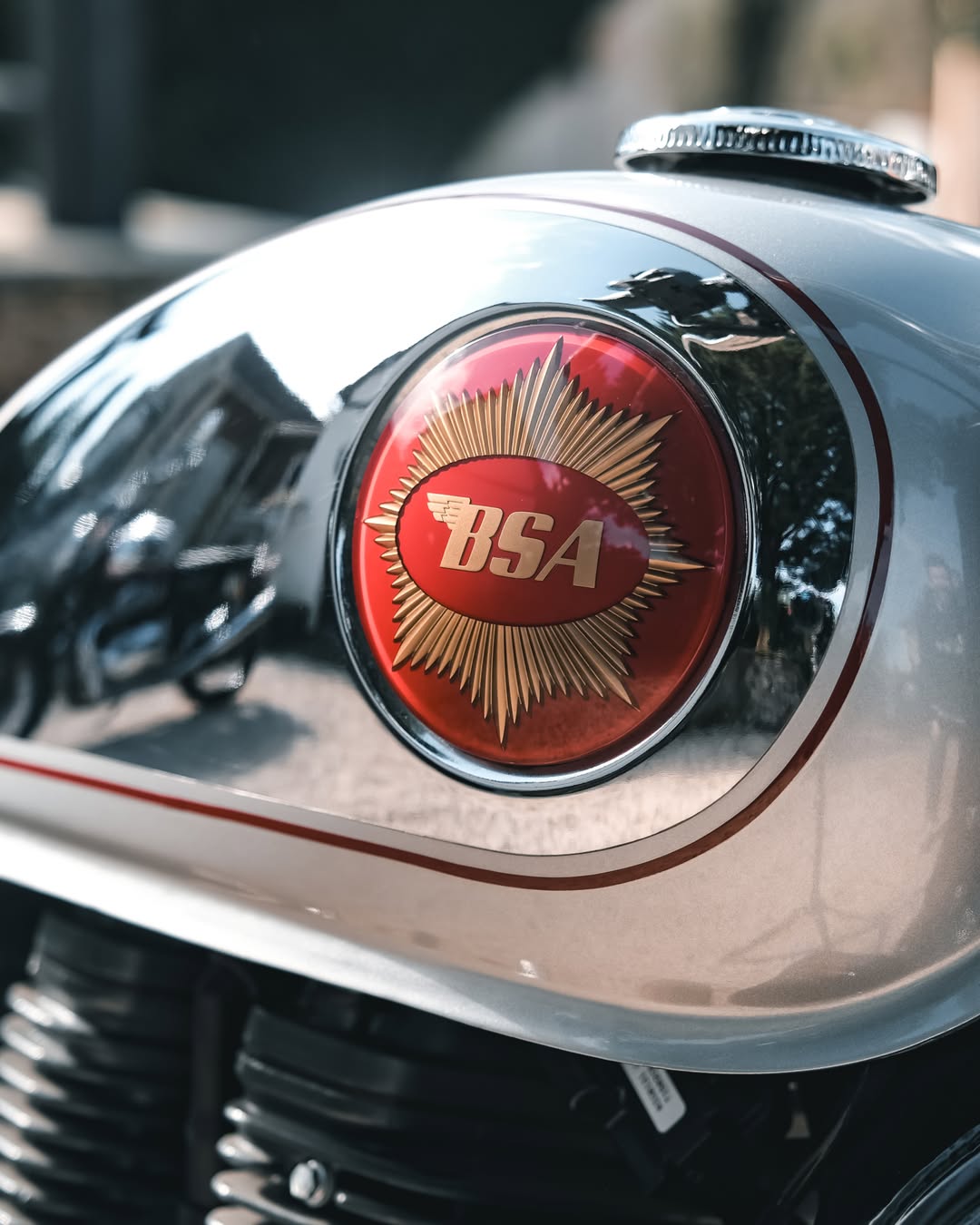 BSA fuel tank